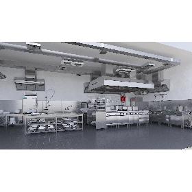 Commercial Kitchen 3 3D model